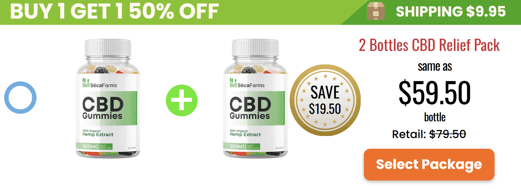 Seca Farms CBD Gummies